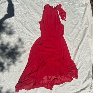 White House black market formal red dress